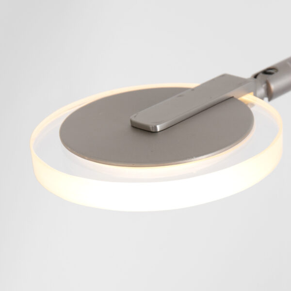 Steinhauer Turound vloerlamp - LED - 2700K - 4000L - 10W - draaibaar - pulsdimmer - staal - Image 2