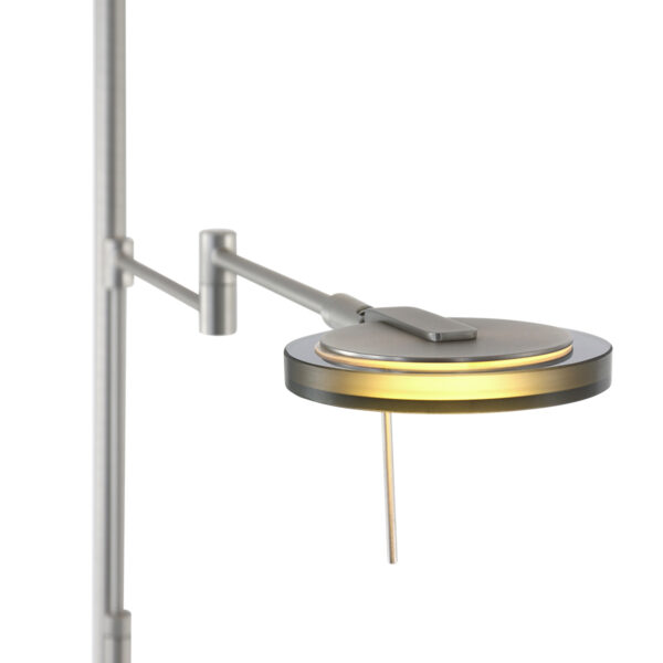 Moderne stalen glazen vloerlamp Steinhauer Turound - Image 5