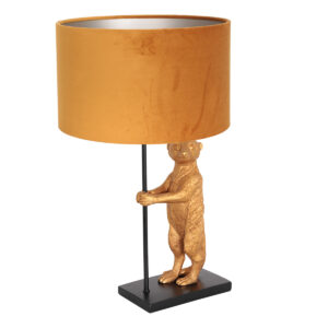 Anne Light & Home Animaux tafellamp – ø 30 cm – Niet verstelbaar – E27 (grote fitting) – Zwart
