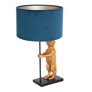 Anne Light & Home Animaux tafellamp – ø 30 cm – Niet verstelbaar – E27 (grote fitting) – Zwart