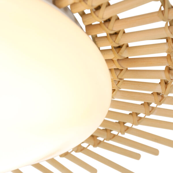 Bamboe plafondlamp zon LED Anne Light & Home Aura - Image 2
