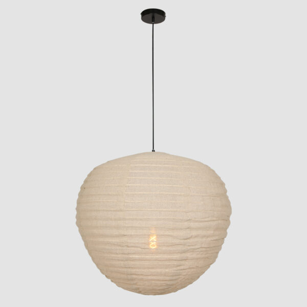 Grote stoffen hanglamp Anne Light & Home Bangalore - Image 11