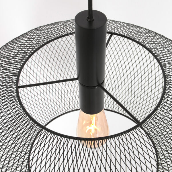 Hanglamp met gaas Anne Light & Home Cloud - Image 3