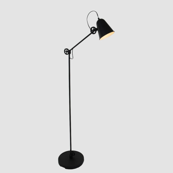 Industriële staande leeslamp Anne Light & Home Dolphin - Image 13