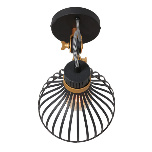 Draad wandlamp met schakelaar Anne Light & Home Dunbar - Image 11