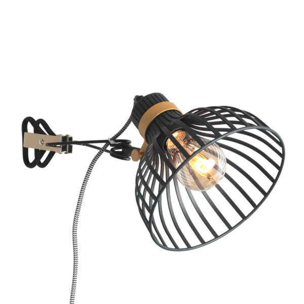 Wand klemspot draadlamp Anne Light & Home Dunbar - Image 13