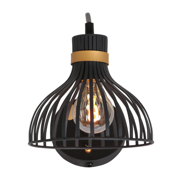 Draad wandlamp met schakelaar Anne Light & Home Dunbar - Image 14