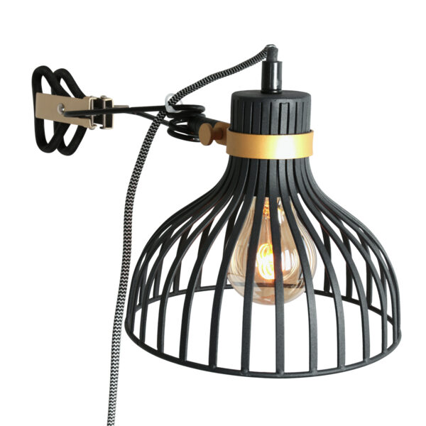 Wand klemspot draadlamp Anne Light & Home Dunbar - Image 8