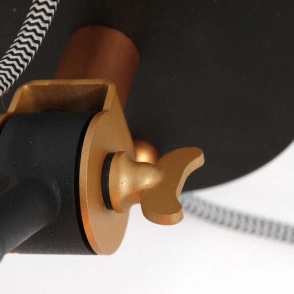 Draad wandlamp met schakelaar Anne Light & Home Dunbar - Image 9