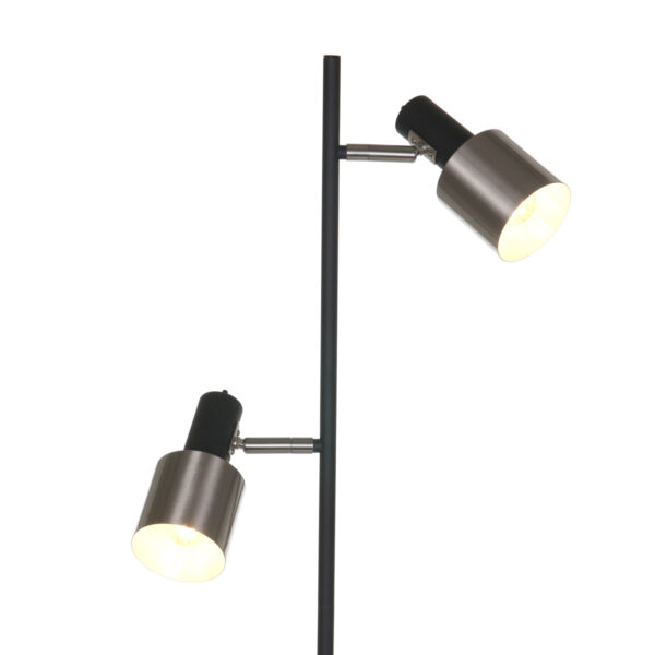 Tweelichts strakke vloerlamp Anne Light & Home Fjorgard - Image 4