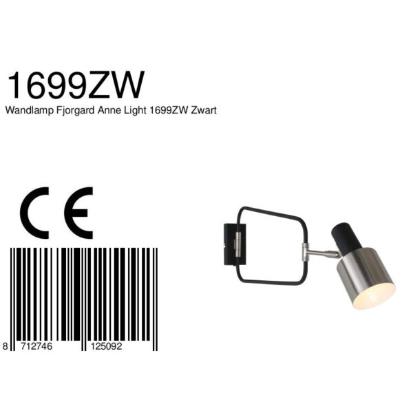 Design wandlamp Anne Light & Home Fjorgard - Image 7
