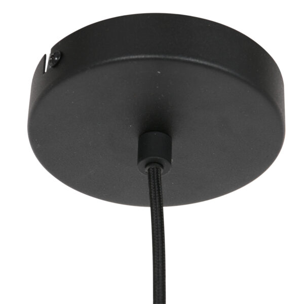 Ronde retro hanglamp met ringen Anne Light & Home Flinter - Image 13