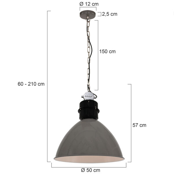 Industriële fabriekslamp Anne Light & Home Frisk - Image 6