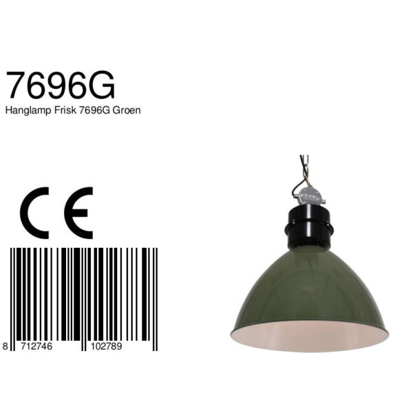 Grote fabrieks hanglamp Anne Light & Home Frisk - Image 7