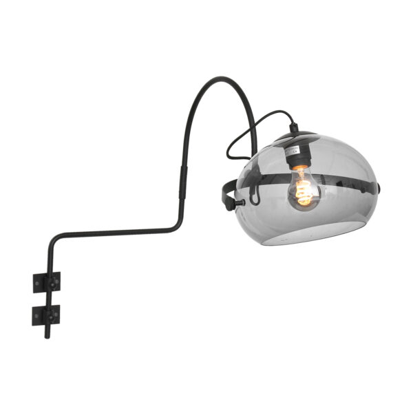 Anne Light & home Holgarsøn wandlamp – E27 (grote fitting) – blauw en brons - Afbeelding 17