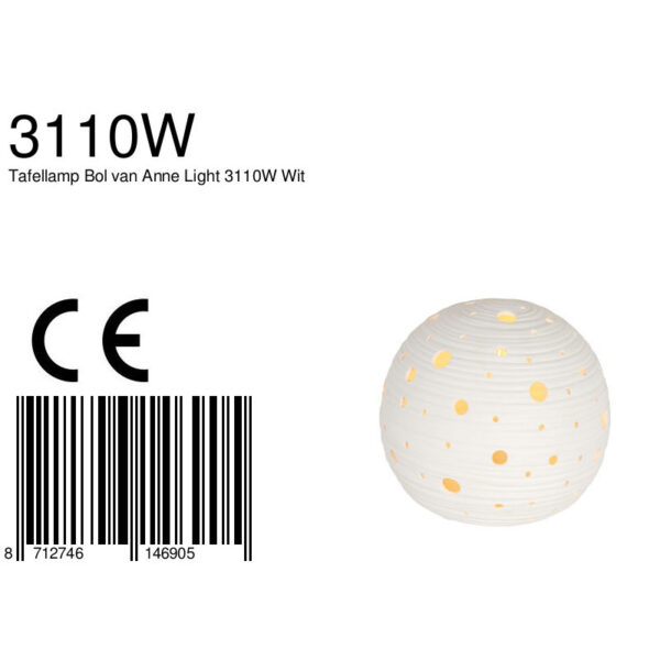 Ruimte kinderlamp Anne Light & Home Jazz - Image 6