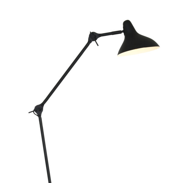 Verstelbare retro look vloerlamp Anne Light & Home Kasket - Image 11
