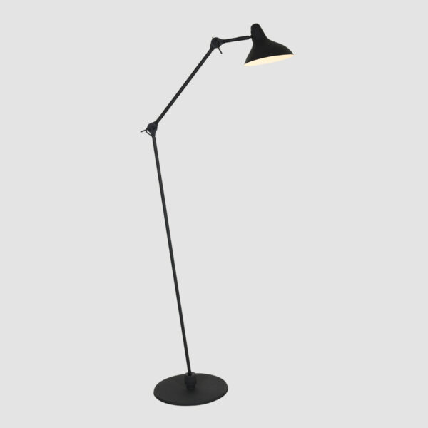 Verstelbare retro look vloerlamp Anne Light & Home Kasket - Image 14