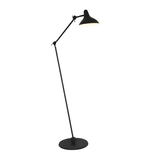 Verstelbare retro look vloerlamp Anne Light & Home Kasket - Image 9
