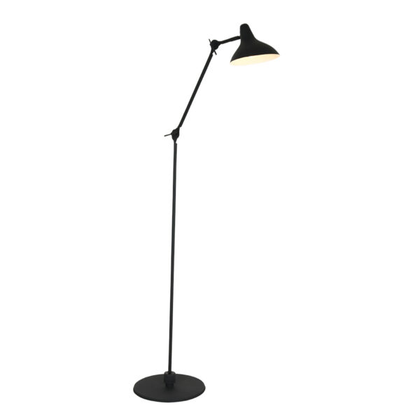 Verstelbare retro look vloerlamp Anne Light & Home Kasket - Image 10