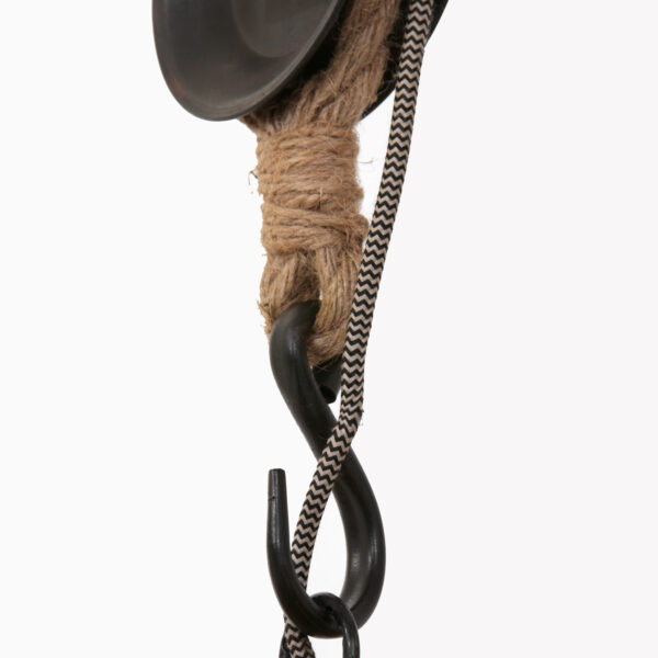 Houten katrol hanglamp Anne Light & Home Liberty bell - Image 10