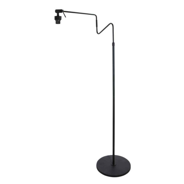 Anne Light & Home Linstrom vloerlamp – E27 (grote fitting) – Zwart