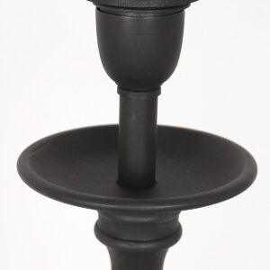 5 cm – Niet verstelbaar – E27 (grote fitting) – Zwart