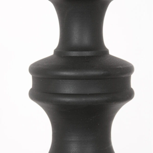 Klassieke zwarte metalen tafellamp Anne Light & Home Lyons - Image 3