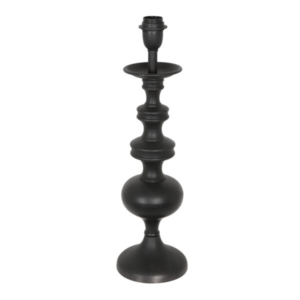 Klassieke zwarte metalen tafellamp Anne Light & Home Lyons - Image 8