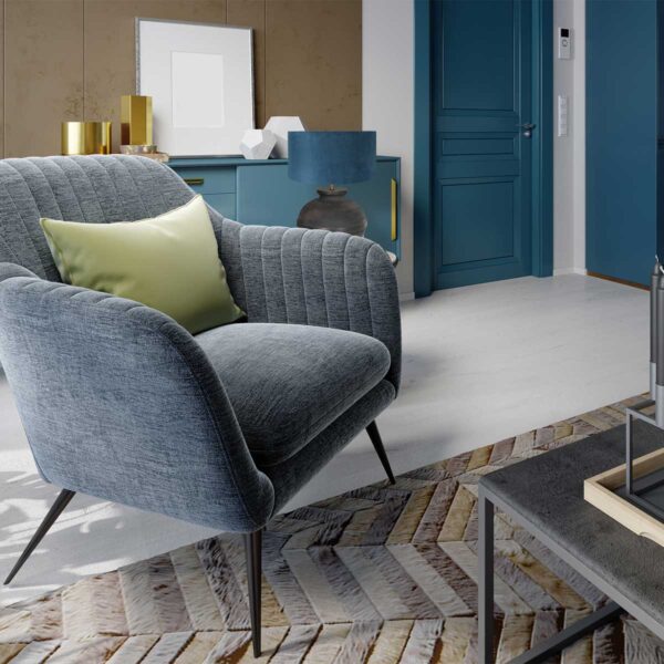Landelijke houten tafellamp zwart Anne Light & Home Lyons - Image 3