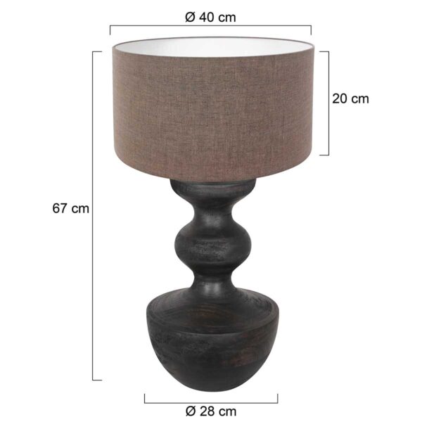 Moderne tafellamp Anne Light & Home Lyons - Image 5
