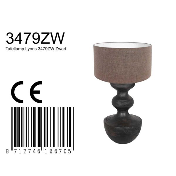 Moderne tafellamp Anne Light & Home Lyons - Image 6