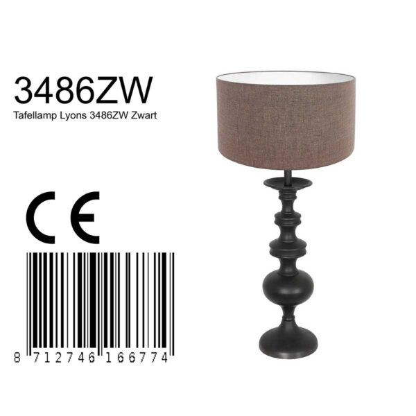 Elegante schemerlamp Anne Light & Home Lyons - Image 6