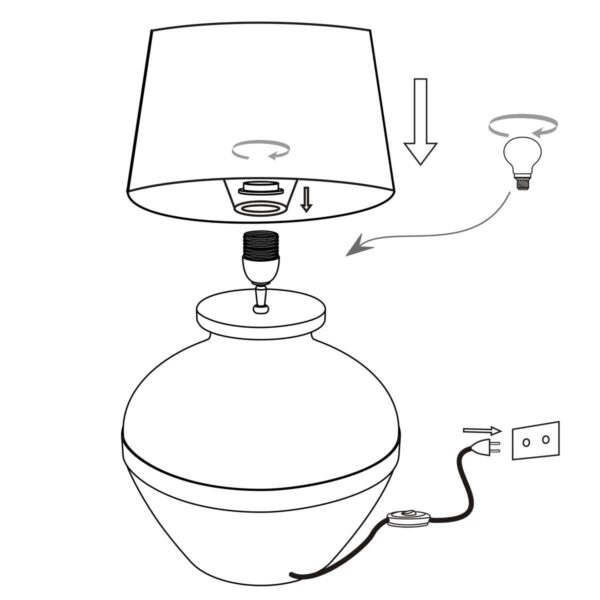 Moderne designlamp Anne Light & Home Lyons - Image 8