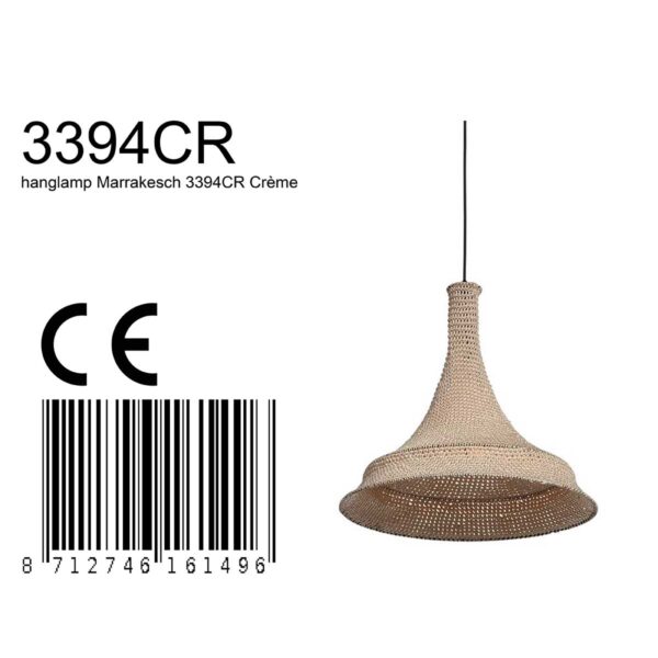 Oosterse koepelhanglamp Anne Light & Home Marrakesch - Image 7
