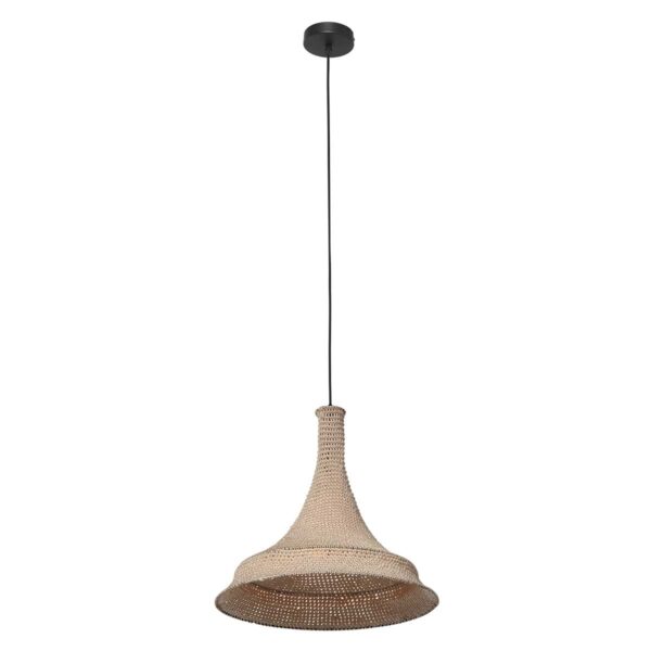 Anne Light & Home Marrakesch hanglamp – ø 50 cm – In hoogte verstelbaar – E27 (grote fitting) – Crème