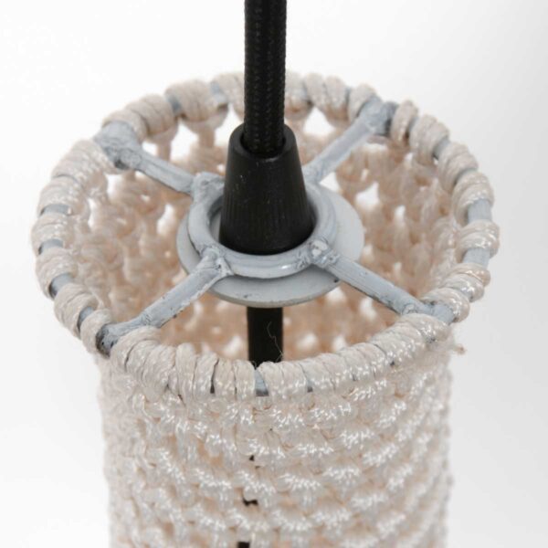 Bohemian koepelvormige stoffen hanglamp wit Anne Light & Home Marrakesch - Image 11