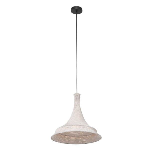 Anne Light & Home Marrakesch hanglamp – ø 50 cm – In hoogte verstelbaar – E27 (grote fitting) – Wit