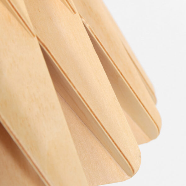 Trendy houten hanglamp naturel Anne Light & Home Maze - Image 12