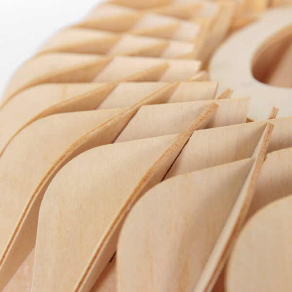Trendy houten hanglamp naturel Anne Light & Home Maze - Image 13