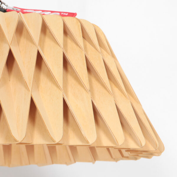 Trendy houten hanglamp naturel Anne Light & Home Maze - Image 3