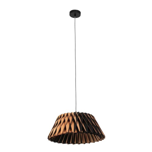 Trendy naturel houten hanglamp Anne Light & Home Maze - Image 9