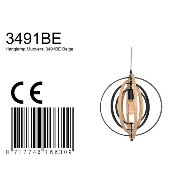 Trendy hanglamp Anne Light & Home Muoversi - Image 7