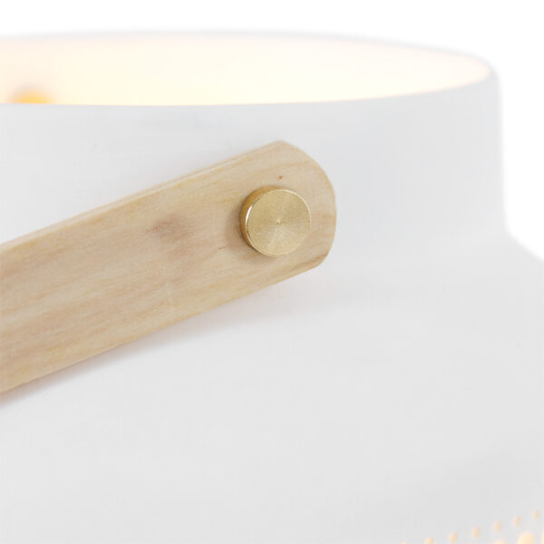 Witte lantaarn met gaatjes Anne Light & Home Porcelain - Image 3