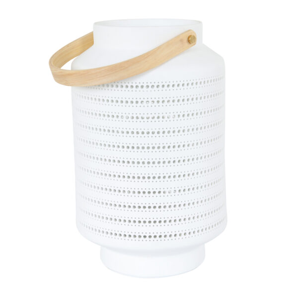 Witte lantaarn met gaatjes Anne Light & Home Porcelain - Image 8