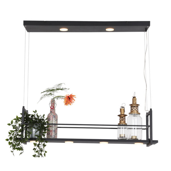 Steinhauer Tør hanglamp - keuken verlichting - LED - frame - zeslichts - zwart - Image 11