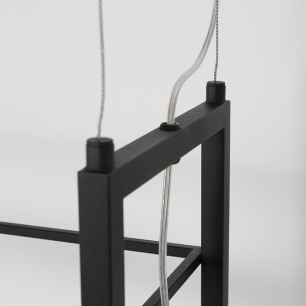 Steinhauer Tør hanglamp - keuken verlichting - LED - frame - zeslichts - zwart - Image 5