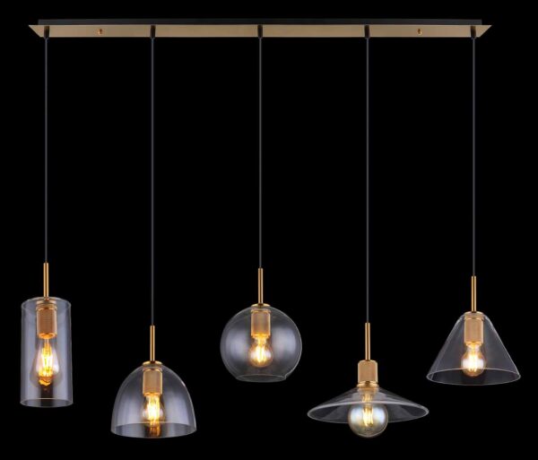 Globo Adara hanglamp – E27 (grote fitting) – Messing - Image 5