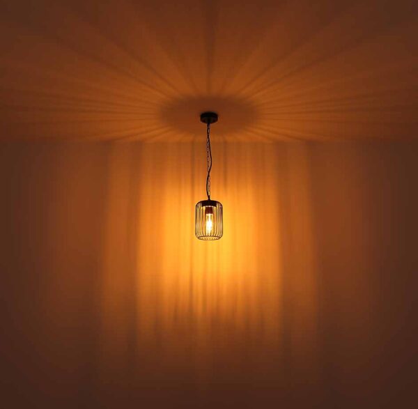 Globo Adelheid vloerlamp – E27 (grote fitting) – Zwart - Image 4