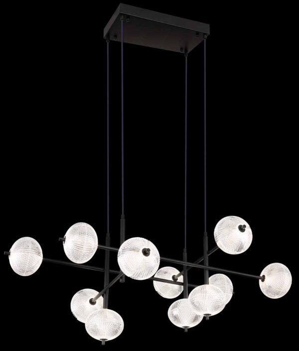 Globo Aida hanglamp – Ingebouwd (LED) – Zwart - Image 4